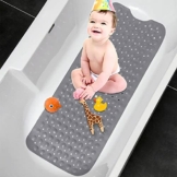 Badewannenmatte,JOTOL rutschfest Badematte mit 200 Saugnäpfen,Badematte Antirutsch maschinenwaschbar Duschmatte Antirutschmatte für sicheren Halt in der Badewanne - 1