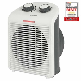 Bomann Heizlüfter HL 6040 CB, mobiler&kompakter Heizlüfter, 2 Heizstufen (1000/2000 W), Kaltstufe (Ventilator), weiß - 1