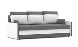 Couch Milton mit Schlaffunktion Best Sofa! Neue Couch hit! Fast Lieferung! (Haiti 14 + Haiti 0) - 1