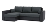 Ecksofa Paul mit Schlaffunktion! Best ECKSOFA! Eckcouch mit Bettkasten! Best! (Cas 574+ Soft 11), Länge: 240 cm, Breite: 140 cm, Höhe: 85 cm - 1