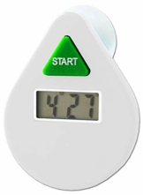 EcoSavers ShowerTimer 5 Minutes LCD Zahnbürste Timer Duschtimer / Dusche Coach Grün - 1