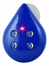 EcoSavers ShowerTimer Plus Dusche Timer / Zahnbürste Timer 3-5-7-9 Minuten LED Blau - 1