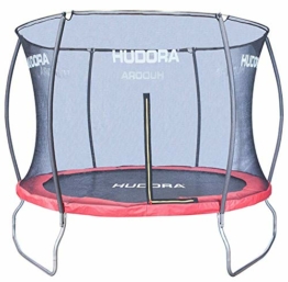 HUDORA Fantastic Trampolin 300 cm - Hochwertiges und sicheres Garten-Trampolin mit Sicherheitsnetz für die ganze Familie, Mehrkarton-Variante - 1