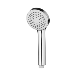 Ibergrif Duschkopf Wassersparend - Handbrause Boost, Duschbrause Universelle 1/2 Zoll Schnittstelle, Brausekopf Leicht Einzubauen und Sauber, Regendusche (Dia:83mm), Badinstallationen Brause Chrom - 1