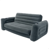 Intex Schlafcouch 66552, Hellgrau, Größe 203 x 231 x 66 cm - 1