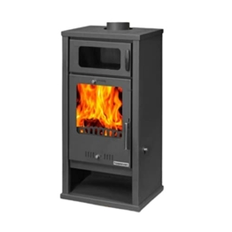 Kaminofen Holzofen mit Backofen BALKAN ENERGY Troy 7.8kW - 1