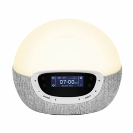 Lumie Bodyclock Shine 300 - Lichtwecker mit Radio, 15 Klängen und Einschlafsonnenuntergang - 1