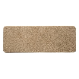 MIULEE Teppich Badematte Badezimmerteppich Bettvorleger rutschfest Badteppich Badvorleger Saugfähige Duschvorleger Waschbar Fussmatte für Wohnzimmer Schlafzimmer Badezimmer 45x120 cm Beige - 1